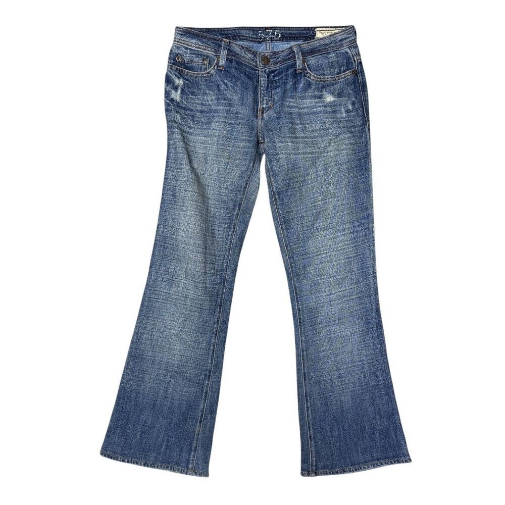 575 Denim Bootcut Jeans Distressed Size 27